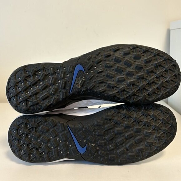 Nike Tiempo Legend 8 Pro TF Daybreak - White/Black/Hyper Royal/silver size men7 - Picture 6 of 10